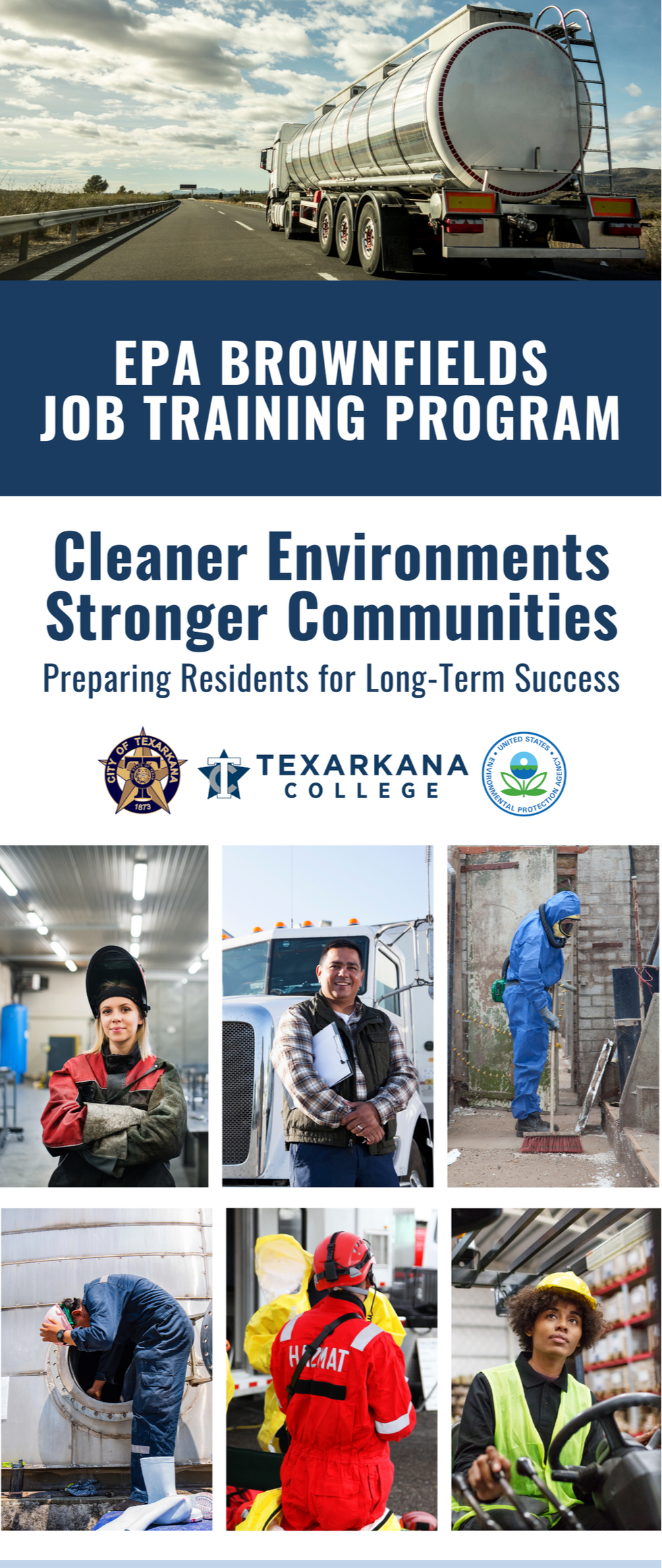 EPA Brownfields Job Training Banner