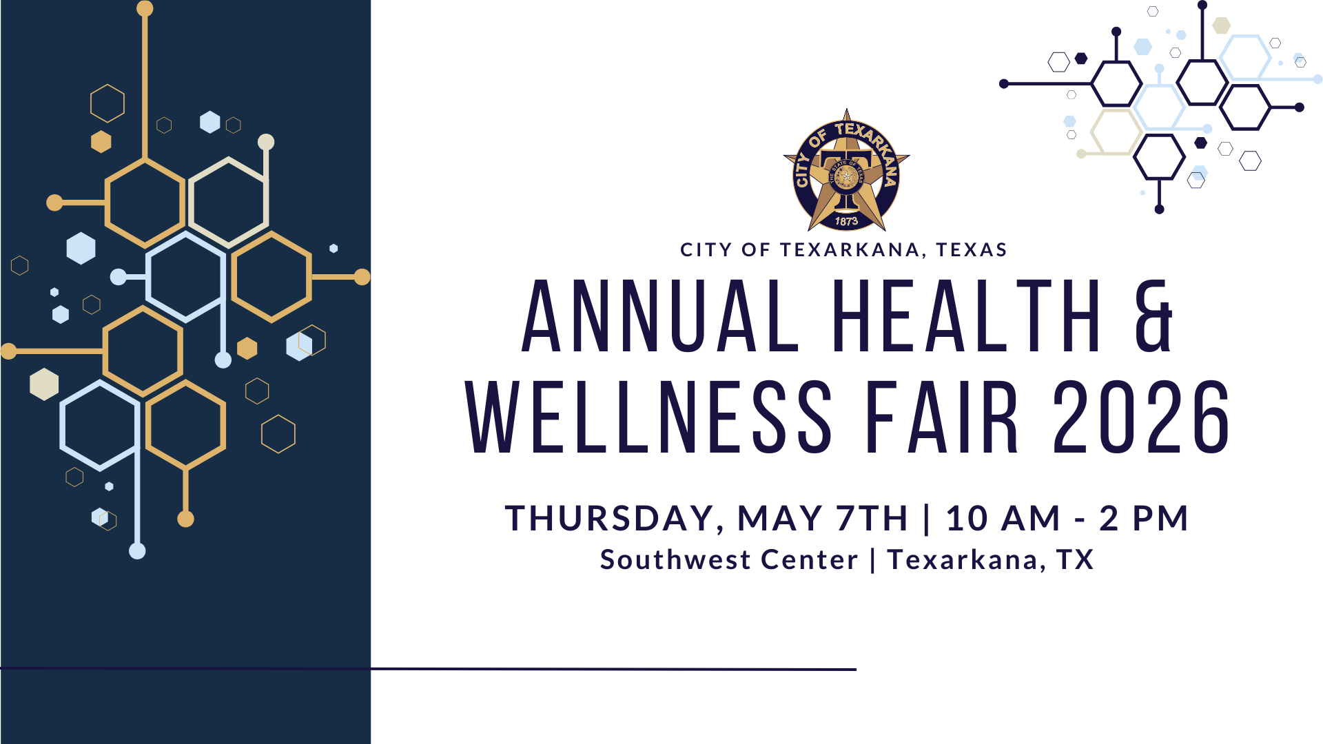 Annual Health Fair Header