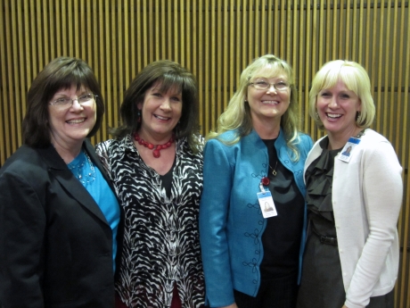 Pam Burns, Sandy Varner, Jean Ann Yeager, Deborah Jones